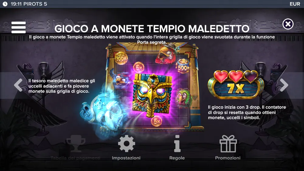 Le regole del Tempio maledetto